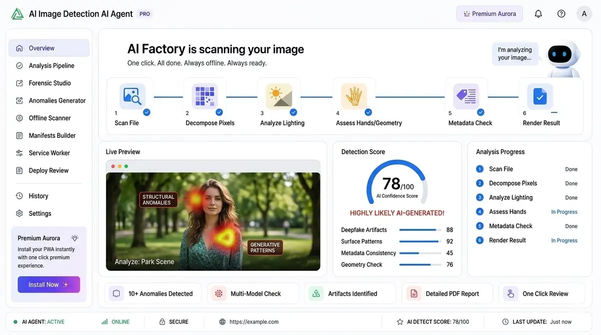 AI GIF creation Game Master — example of the AI tool dashboard software